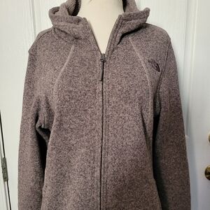 The North Face Jacket hood hooded muted purple size Medium Women's